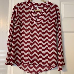 Charming Charlie Chevron Tunic